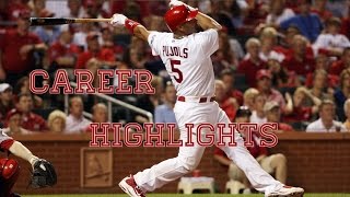 Albert Pujols Career Highlights [upl. by Hen]