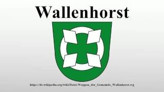 Wallenhorst [upl. by Asiek300]