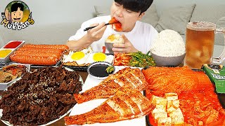 ASMR MUKBANG 집밥 직접 만든 김치찌개 계란후라이 생선구이 먹방 Kimchijjigae Korean Home Meal EATING REAL SOUND [upl. by Gustafsson]