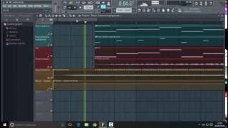 FL Studio 12 Remake  Colonna sonora Gomorra La Serie  FREE FLP [upl. by Mur]