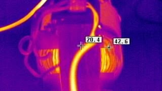 Thermal Imaging of 2 kVA transformator [upl. by Uhayile]