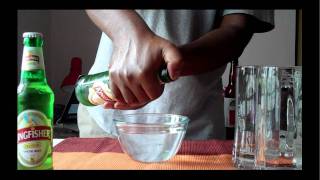 Draining Glycerin from Beer [upl. by Nivlad]