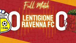 FULL MATCH  Lentigione  Ravenna FC [upl. by Iveksarap]