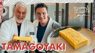 TAMAGOYAKI Alex Atala ensina a fazer o OMELETE JAPONÊS Com paulomuzy [upl. by Enylodnewg]