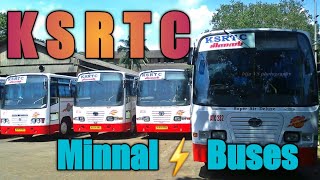 KSRTC Minnal Buses [upl. by Conni]