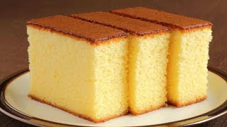 Eggless Sponge Cake  Without Oven  Eggless Vanilla Cake [upl. by Kcirdek773]