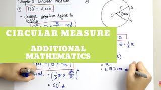 Additional Mathematics  Circular Measure [upl. by Ahseiuqal]