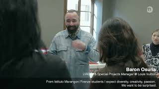 Istituto Marangoni Firenze • interview to Baron Osuna LV Accessories Design Graduates Initiative [upl. by Ettesyl609]