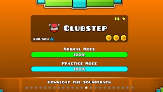 quotClubstepquot 100 All coins Geometry Dash [upl. by Fast940]