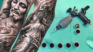 TATTOO TIMELAPSE  FULL SLEEVE [upl. by Lilla]