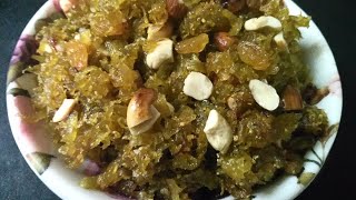 How to make Sorakaya halwa in telugu [upl. by Blinnie]