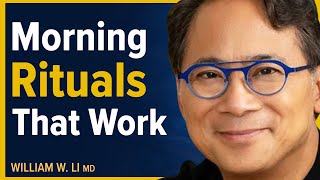 My Morning Routine For Optimizing Overall Health Lifespan amp Longevity  Dr William Li [upl. by Ahseen]