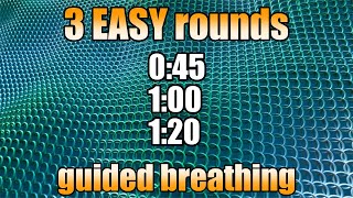 Wim Hof Guided Breathing Session  3 Rounds 40 Breaths Advanced Short No Talking [upl. by Baalman395]