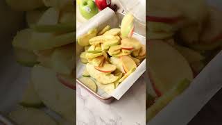 Apple Cobbler With Joyfully Grown Apples feedfeed ad shorts [upl. by Azirb]