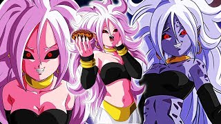 ANDROID 21 TRANSFORMATION amp FULL ANDROID CATEGORY TEAM SHOWCASE DBZ Dokkan Battle [upl. by Maire]