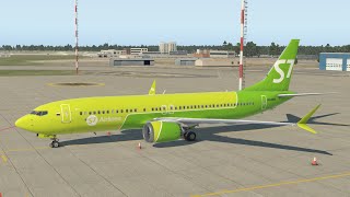 XPlane 11 Boeing 737800 MAX [upl. by Adleme]