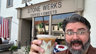 Tastin’ Like A Boss STONE WERKS 2 coffees Sweetened Pour Over amp Chaotic Monk Boonsboro Maryland [upl. by Runkel]