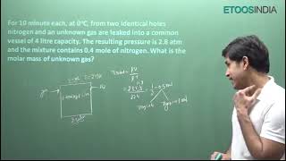 GASEOUS STATE 5  GASEOUS STATE By PS Sir IIT JEE Chemistry  NV Sir iitjee neet [upl. by Mini]