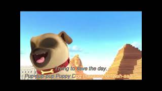 Puppy Dog Pals Theme Song Karaoke Multiplex Video [upl. by Halsey]