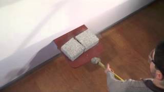 Fold Down Pro Bracket Test Smashing Concrete Block [upl. by Towrey]