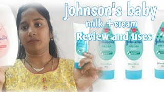 Johnsons Johnsons baby cream uses and review in telugu [upl. by Acinoed812]