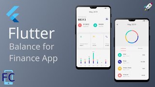 Diseño de App Financiera en Flutter con Charts  Flutter Speed Code [upl. by Odrude]