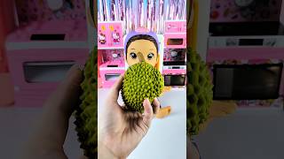 Satisfying with Unboxing amp Review Miniature Durian Squishy  ASMR Video no music toys [upl. by Schlessinger]