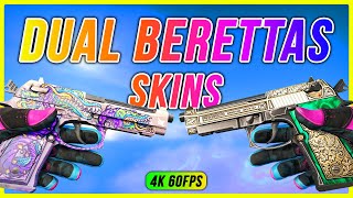 ALL Dual Berettas Skins CSGO  Dual Beretta Skins Showcase 4K 60FPS [upl. by Westney]