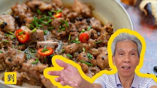 🤤 My dads Steamed Spare Rib recipe 蒸排骨 w black beans [upl. by Anyela]