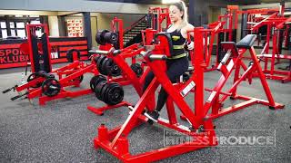 Seated Row Machine 7LX  PLATE LOADED [upl. by Renado]