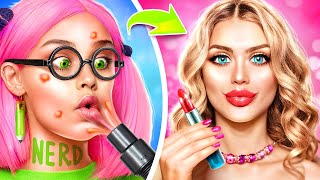 From Broke Girl to Rich Barbie  Amazing Girl Makeover in Real Life [upl. by Adekan]