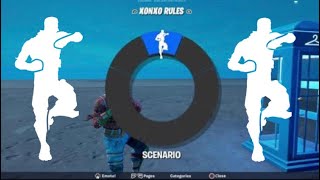 Ikonik scenario fortnite emote slowed and pitched [upl. by Alleber]