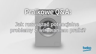 Beko QampA Pralki  Co zrobić gdy pralka nie wirujenie pobiera wody [upl. by Theodosia414]