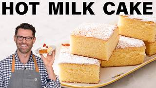 Quick and Easy Hot Milk Cake Recipe [upl. by Poliard831]