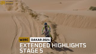 Extended Highlights  Stage 5  Dakar 2024  W2RC [upl. by Zedecrem904]