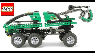 Lego Technic Crane Truck set 8446 Review [upl. by Kepner824]