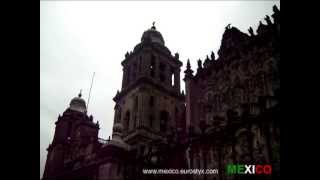 Кафедральный собор в Мехико Колокольный звон Mexico Cathedral Bells [upl. by Aleahcim592]