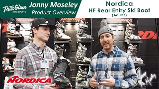 Nordica HF Rear Entry Boot Adults  W2223 Product Overview [upl. by Sherrard]