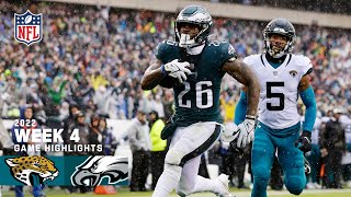 Jacksonville Jaguars vs Philadelphia Eagles  Week 4 2022 Game Highlights [upl. by Silra75]