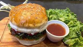 Chicken burger Kfc style  homemade chicken burger [upl. by Artemahs]