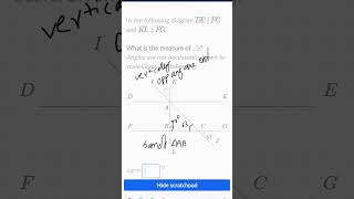 Interview aptitude questions  lines and angles  angles [upl. by Elleina]