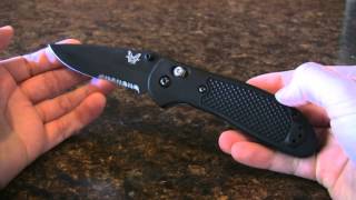 Benchmade Griptilian 551 SBK Knife Review [upl. by Etiuqal]