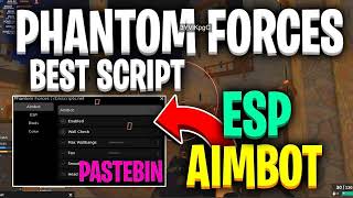 BEST Phantom Forces Hack  Script  Silent Aim Esp amp More  PASTEBIN [upl. by Hesta]