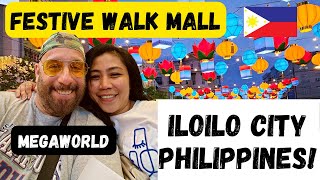 Festive Walk Mall Megaworld Iloilo City Philippines [upl. by Plossl]