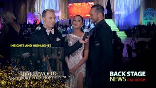 Nikolai Pilipenchuk and Sarika Hudson  Hollywood 2019  Red Carpet [upl. by Johnston]