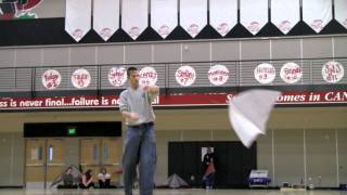 2010 Camas Indoor Kite Festival  Demo John Barresi [upl. by Luapsemaj698]