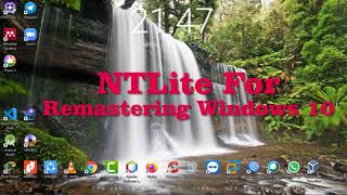 NTLite For Remastering Windows 10 [upl. by Georgi]