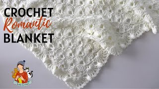 Crochet Bobble Stitch Blanket  Beginner Friendly Tutorial [upl. by Fleece626]