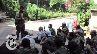 Life With Syrias Rebels The Lions of Tawhid  The New York Times [upl. by Chelsey298]