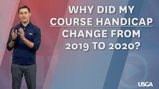 World Handicap System WHS Course Handicap Change Explained USGA [upl. by Aseek]